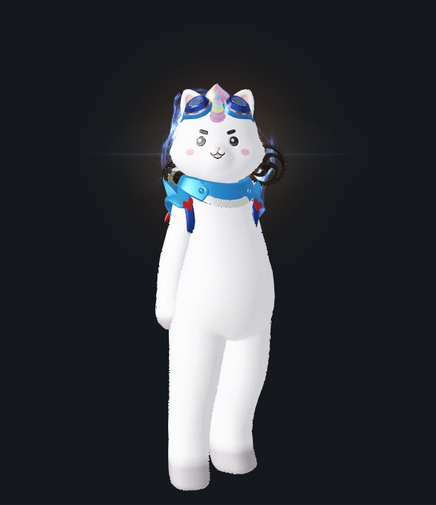 파란물감붓
